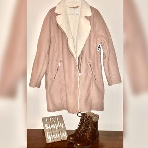 Old Navy Jackets & Coats - Long Bonded Sherpa Moro Coat Old Navy Jackets & Coats - Long Bonded Sherpa Moro Coat